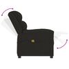 vidaXL Fauteuil de massage Noir Velours