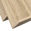 vidaXL &Eacute;tag&egrave;re &agrave; magazines avec &eacute;tag&egrave;re Ch&ecirc;ne Sonoma 90 x 53 x 28,5 cm