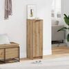vidaXL Armoire &agrave; chaussures ch&ecirc;ne artisanal bois d'ing&eacute;nierie