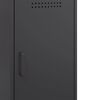 vidaXL Buffet noir 100,5x39x79 cm acier