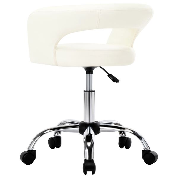 vidaXL Chaises &agrave; manger lot de 6 blanc similicuir