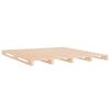 vidaXL Cadre de lit sans matelas 160x200 cm bois massif de pin