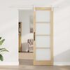 vidaXL Porte coulissante ORKDAL Naturel 73,5 x 211 cm