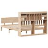 vidaXL Lit biblioth&egrave;que sans matelas 160x200 cm bois massif de pin