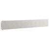 vidaXL Bordures de pelouse 30 pcs 15x103 cm acier inoxydable