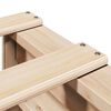 vidaXL Lit biblioth&egrave;que sans matelas 160x200 cm bois massif de pin