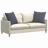 vidaXL Coussins de canap&eacute; 2 pcs Gris fonc&eacute; 80 x 80 cm