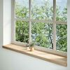 vidaXL Appuis de fen&ecirc;tre 2 pcs non trait&eacute; 140x25x2cm bois ch&ecirc;ne massif
