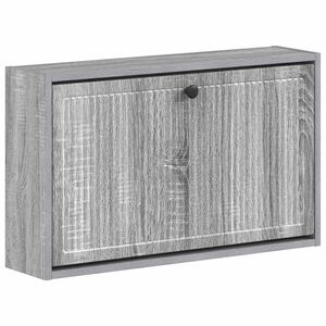 vidaXL Cabinet &agrave; chaussures mural EDE 71 x 17 x 43 cm Sonoma gris