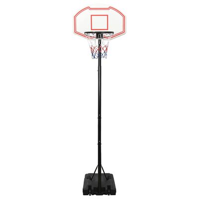 vidaXL Support de basket-ball Blanc 282-352 cm Polyéthylène