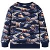 Sweatshirt pour enfants bleu marine 140