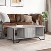 vidaXL Table basse sonoma gris 100x51x40 cm bois d'ing&eacute;nierie