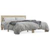 vidaXL Cadre de lit sans matelas ch&ecirc;ne sonoma 160x200 cm