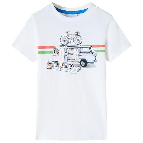 T-shirt pour enfants &eacute;cru 104