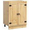 vidaXL Armoire SKI Brun Miel 60 x 46 x 81,5 cm Pin massif
