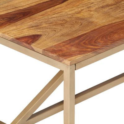 vidaXL Table basse 120x60x40 cm Bois solide