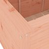 vidaXL Lit sur&eacute;lev&eacute; de jardin 119,5x82,5x78 cm bois Douglas massif