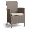 Keter Chaise d'ext&eacute;rieur Miami Cappuccino