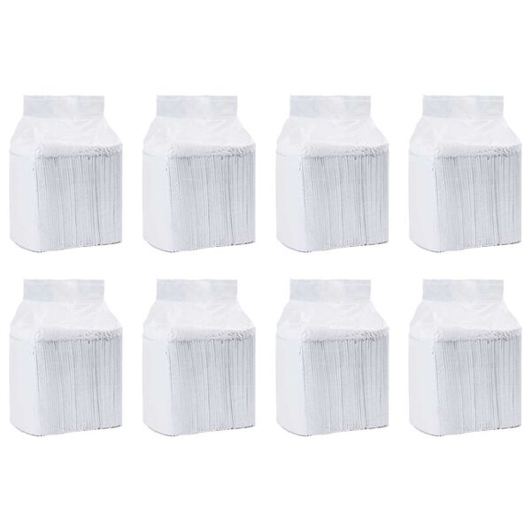 vidaXL Tapis d'entra&icirc;nement pour animaux en tissu non tiss&eacute; 400 pcs