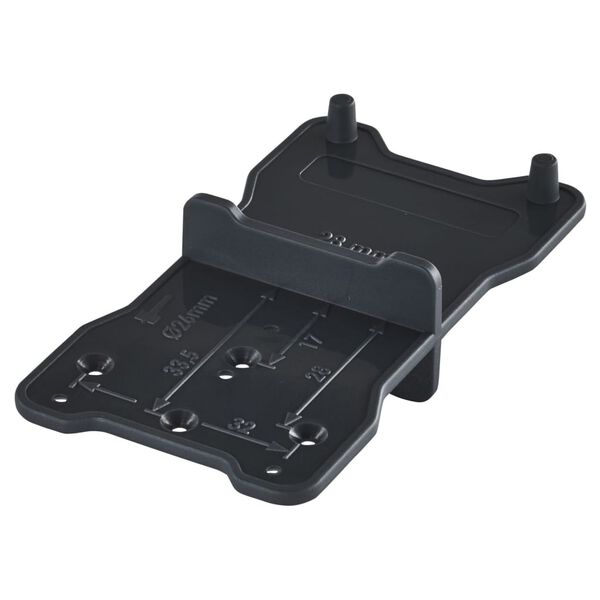 wolfcraft Jeu de m&egrave;ches Forstner 2 pi&egrave;ces Noir