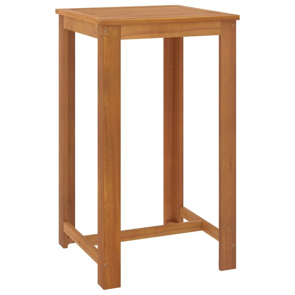 vidaXL Ensemble de bar de jardin 3 pcs Marron