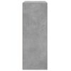 vidaXL Buffets 2 pcs gris b&eacute;ton 60x31x84 cm bois d'ing&eacute;nierie