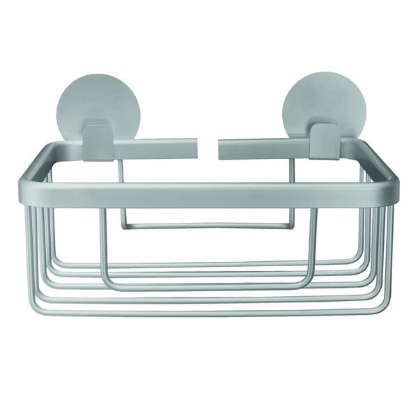 Kleine Wolke Support pour douche rectangulaire Rocco Aluminium