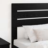 vidaXL T&ecirc;te de lit Ch&ecirc;ne noir 100 cm Bois d'ing&eacute;nierie