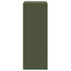 vidaXL Bo&icirc;te de d&eacute;p&ocirc;t de colis Vert olive 41 x 38 x 103 cm Acier