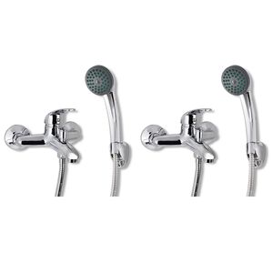 vidaXL Kit de douche 2 pcs