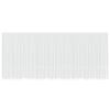 vidaXL Rideau en Dentelle Floral Blanc 200 x 900 cm Polyester