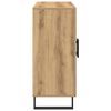 vidaXL Buffet Ch&ecirc;ne artisanal 90 x 34 x 80 cm Bois d'ing&eacute;nierie