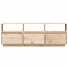 vidaXL Meuble TV 140x37x50 cm Bois de pin massif