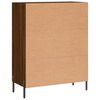 vidaXL Buffet ch&ecirc;ne marron 69,5x34x90 cm bois d'ing&eacute;nierie