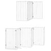 vidaXL Barri&egrave;re pour chien porte pliable 15 panneaux bois de peuplier