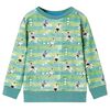 Sweatshirt pour enfants m&eacute;lange vert clair 92