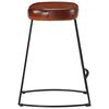 vidaXL Tabourets de bar lot de 2 marron fonc&eacute; 40x29,5x53 cm
