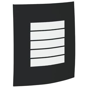 vidaXL Applique Murale Ext&eacute;rieure Noir 23,5 x 9 x 26 cm