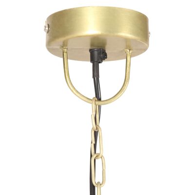 vidaXL Lampe suspendue industrielle vintage 25 W Laiton Rond 41 cm E27