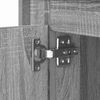 vidaXL Cabinet de chevet 2 pcs Gris 44 x 34,5 x 45 cm