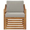 vidaXL Ensemble de canap&eacute;s d'ext&eacute;rieur Naturel 67 x 63 x 73 cm