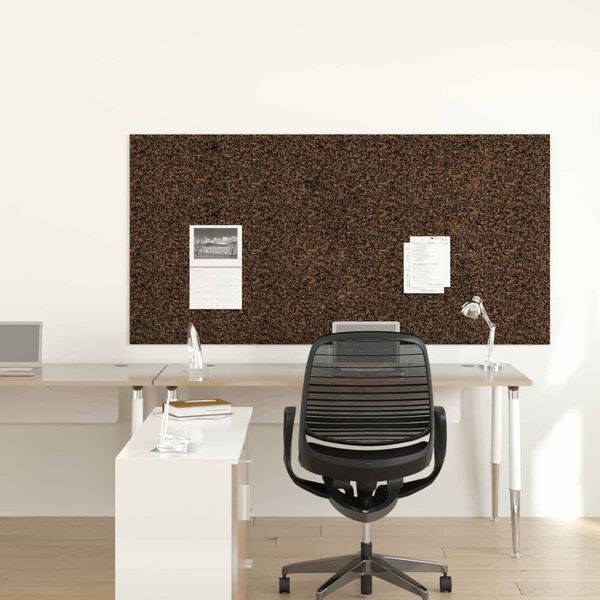 vidaXL Rouleau de li&egrave;ge Marron 200 x 100 cm Li&egrave;ge et Caoutchouc