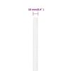 vidaXL Corde de bateau Blanc complet 10 mm 250 m Polypropyl&egrave;ne