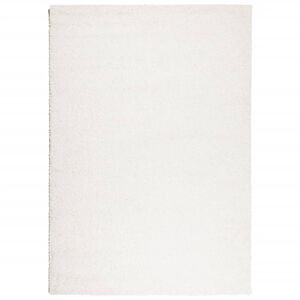 vidaXL Tapis shaggy PAMPLONA poils longs moderne cr&egrave;me 120x170 cm