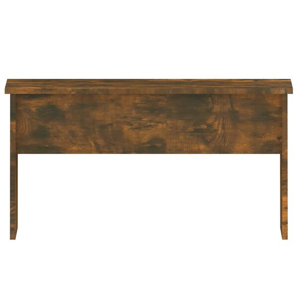 vidaXL Table basse Ch&ecirc;ne fum&eacute; 80x50,5x41,5 cm Bois d'ing&eacute;nierie