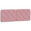 vidaXL Cadre de lit sans matelas rose 140x200 cm velours