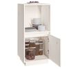 vidaXL Buffet blanc 38x35x80 cm bois massif de pin