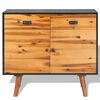 vidaXL Buffet Bois d'acacia massif 90x33,5x83 cm