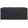 vidaXL Housse pour meubles Uni Noir 240 x 180 x 100 cm 210D