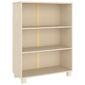vidaXL Biblioth&egrave;que HAMAR Marron miel 85x35x112 cm Bois de pin massif